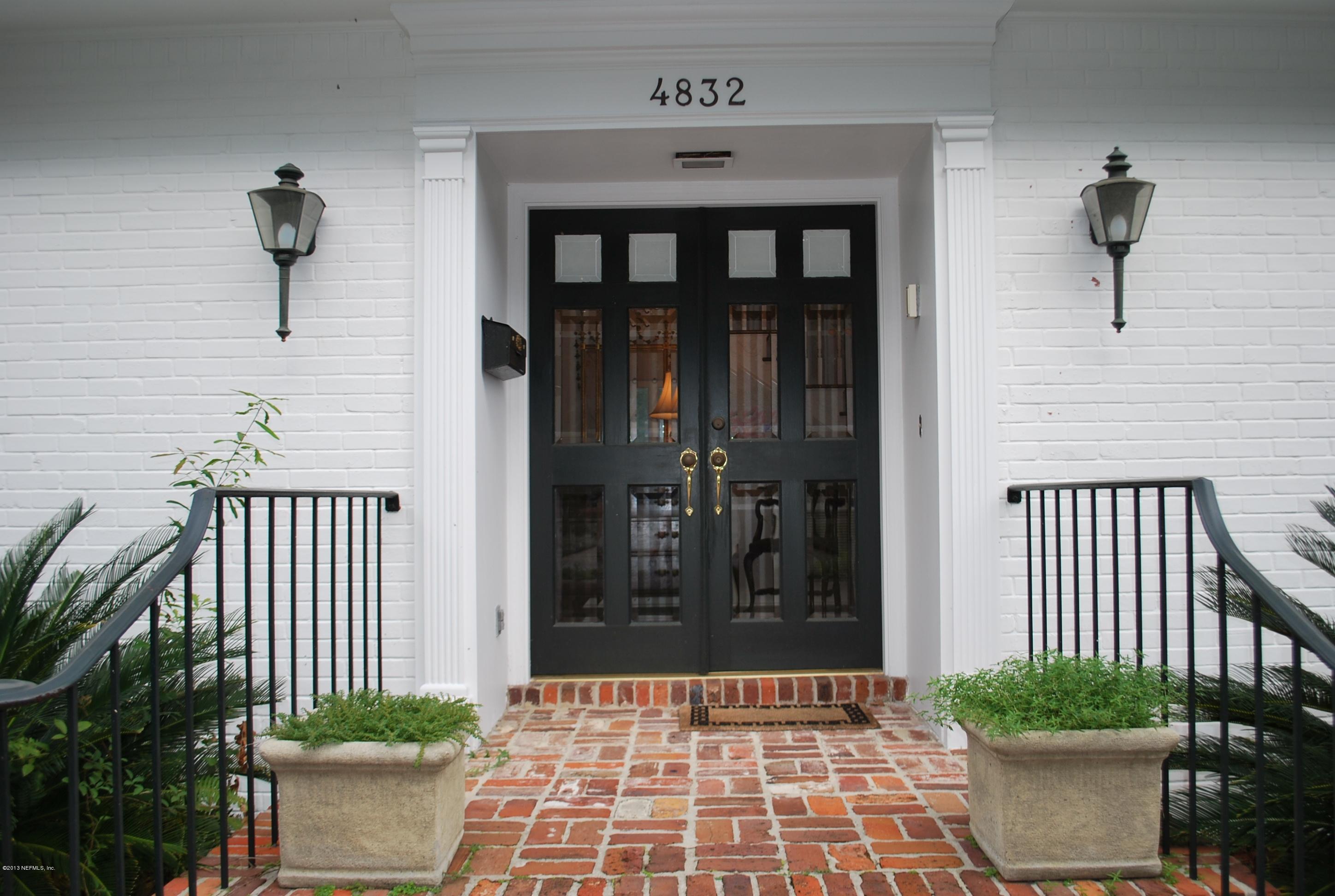 4832 Long Bow Road Jacksonville, FL 32210 - Photo 4 of 56 Front doors and brick entry