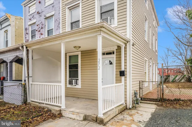 a view of a house with a window