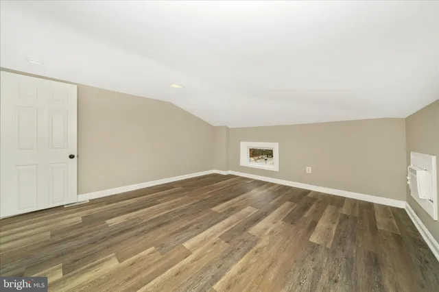 wooden floor in an empty room