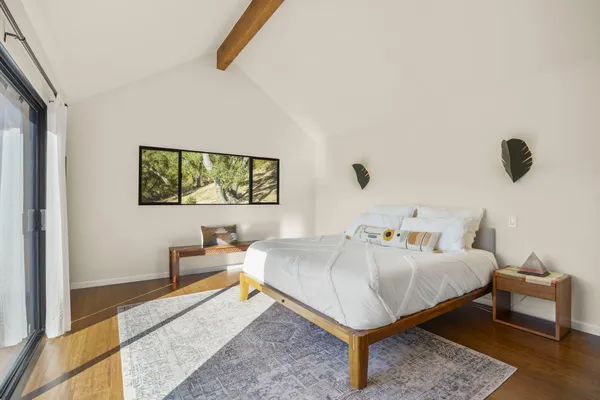 a bathroom with a double vanity sink mirror and double