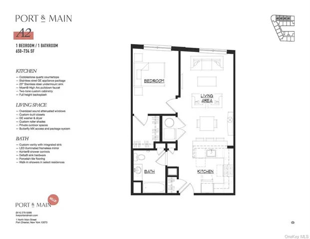 $2,996 | 194 1/2 South Main Street, Unit 314, Port Chester, NY 10573