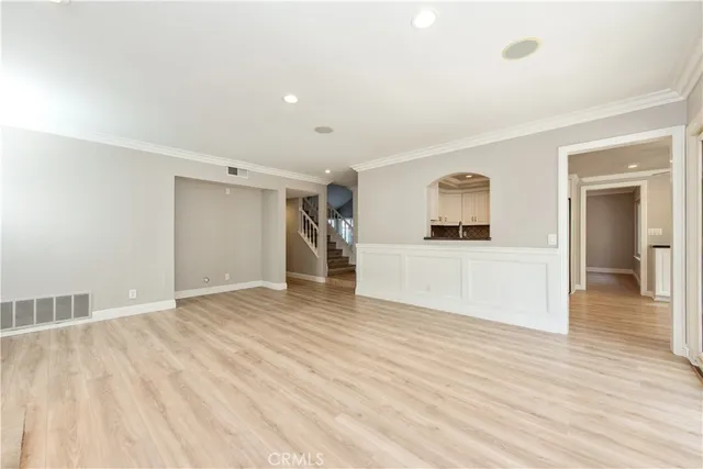 a view of a living room