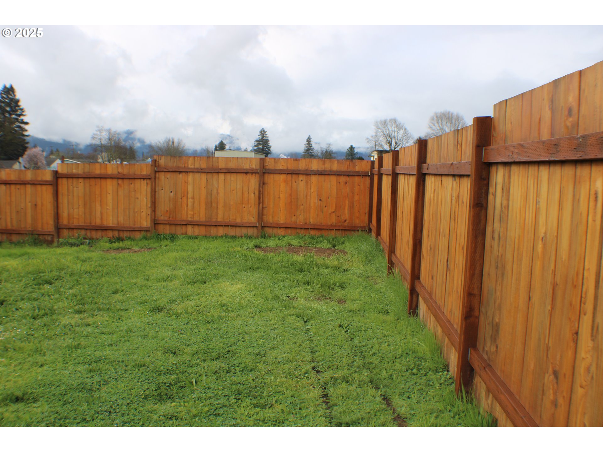 616 4th Avenue Riddle, OR 97469 - Photo 29 of 36 a view of a backyard with wooden fence