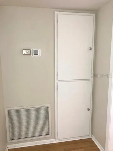 a view of a small space