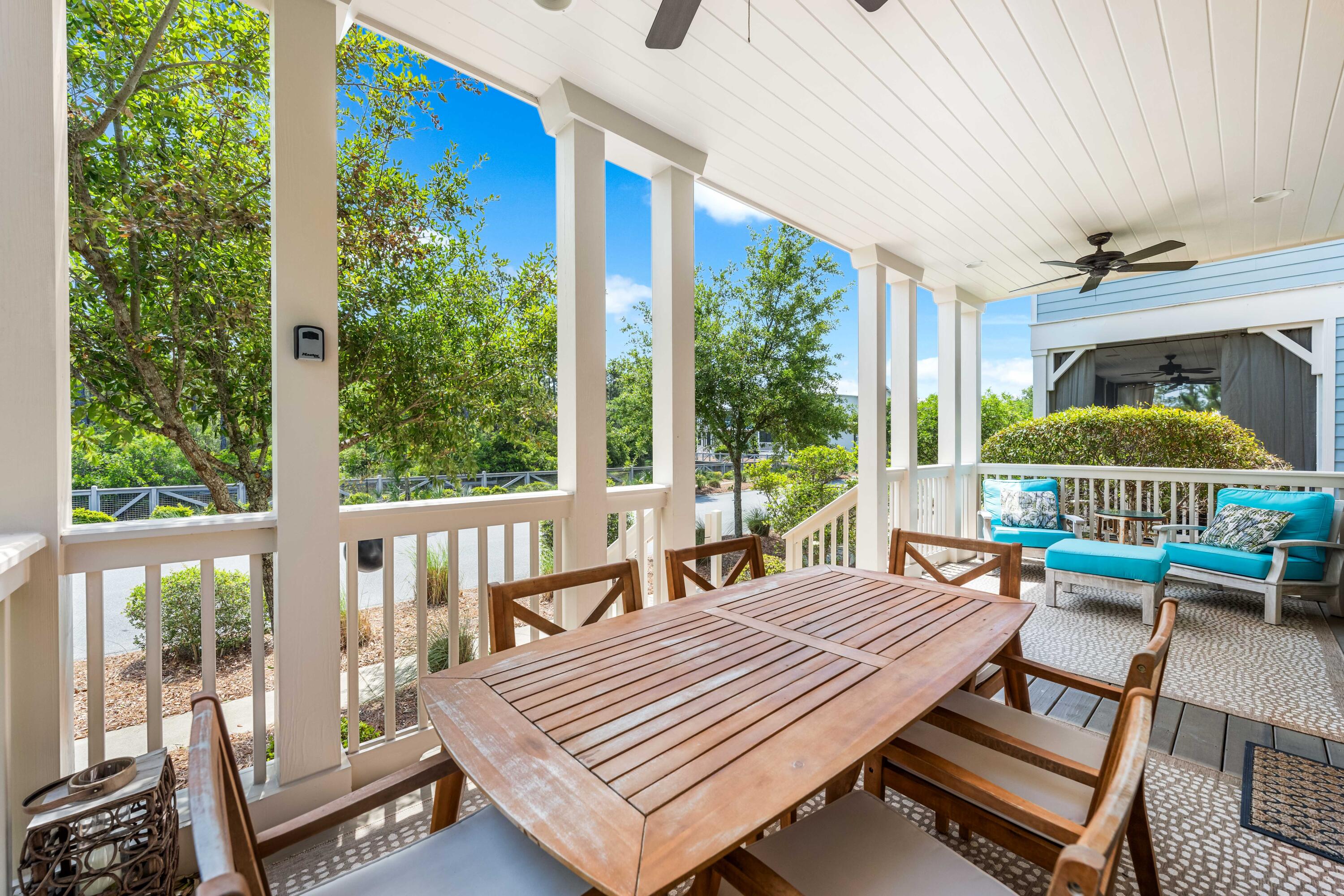 979 Sandgrass Boulevard Santa Rosa Beach, FL 32459 - Photo 47 of 72 a view of a patio with wooden floor