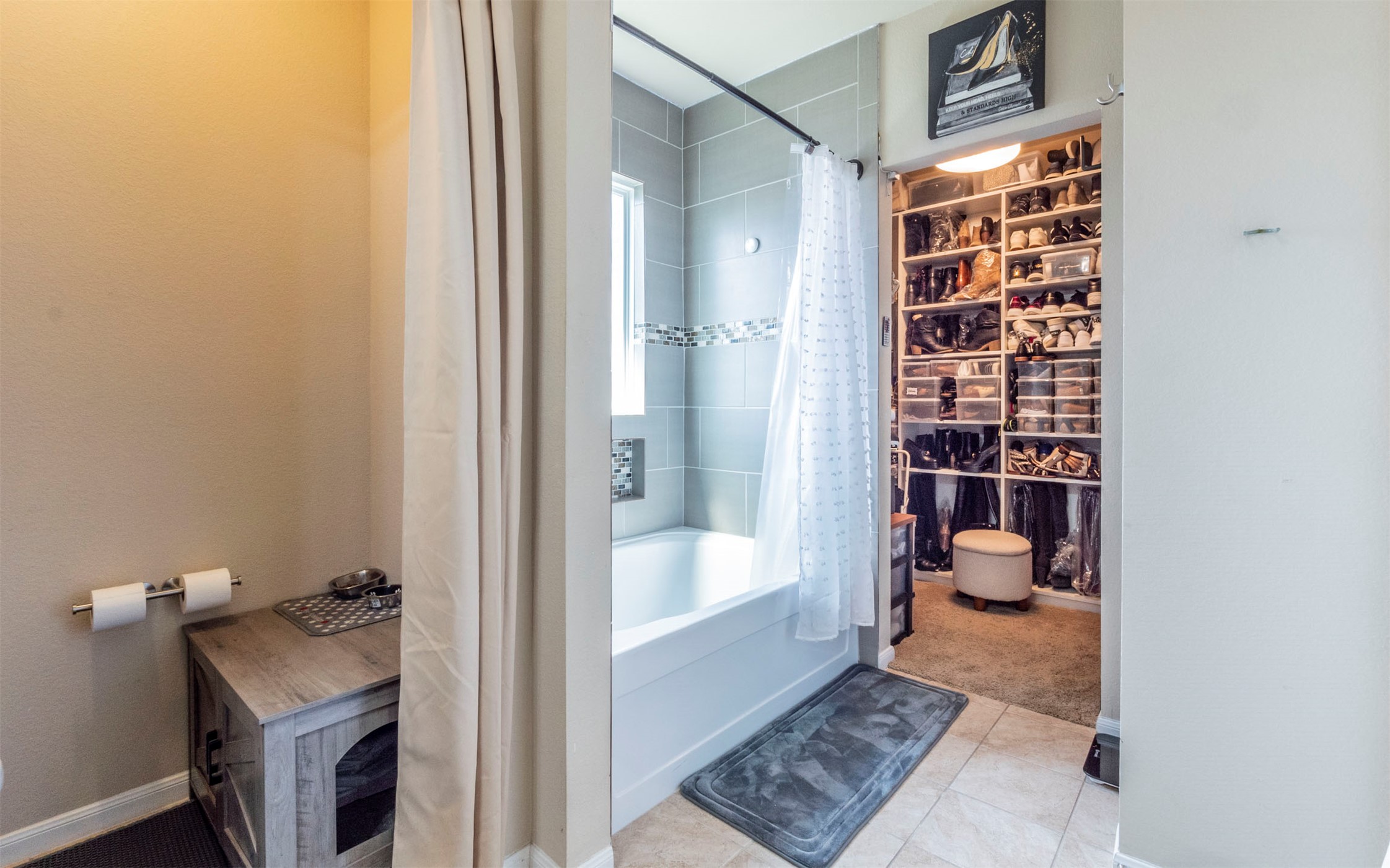 1714 Deodara Drive Cedar Park, TX 78613 - Photo 16 of 37 a bathroom with a tub and shower