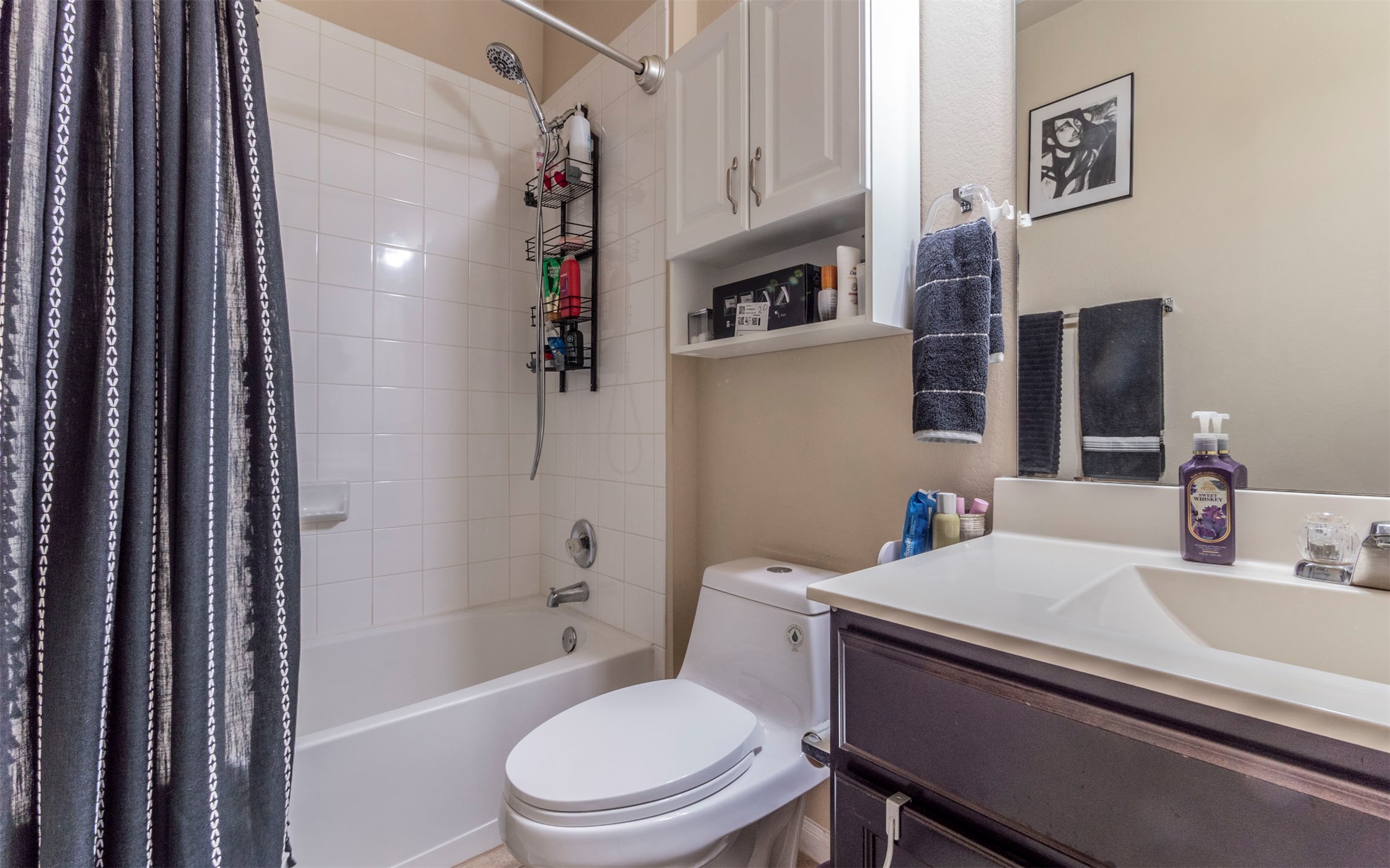 1714 Deodara Drive Cedar Park, TX 78613 - Photo 24 of 37 a bathroom with a sink a toilet and shower