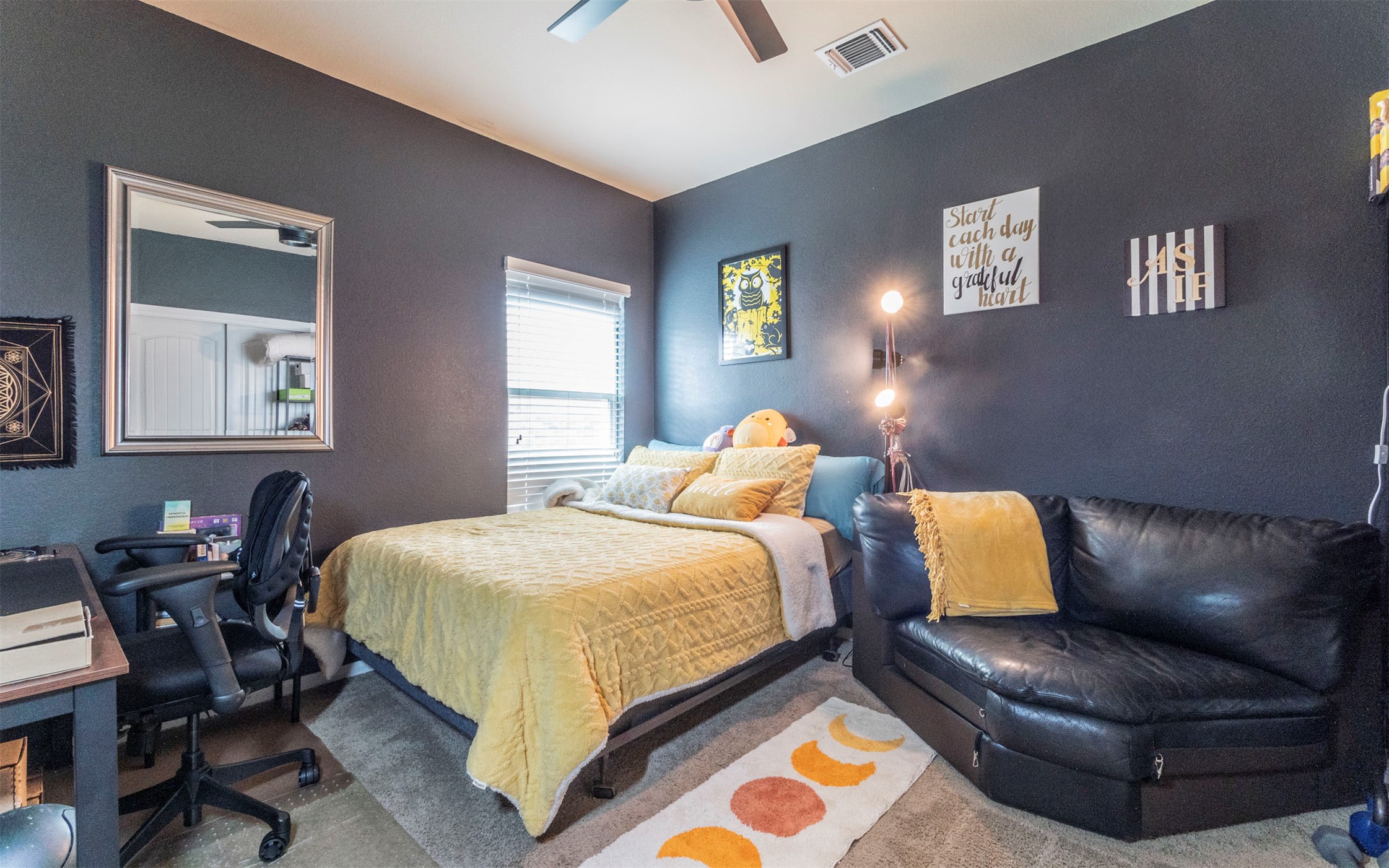 1714 Deodara Drive Cedar Park, TX 78613 - Photo 29 of 37 a bedroom with a bed and chair