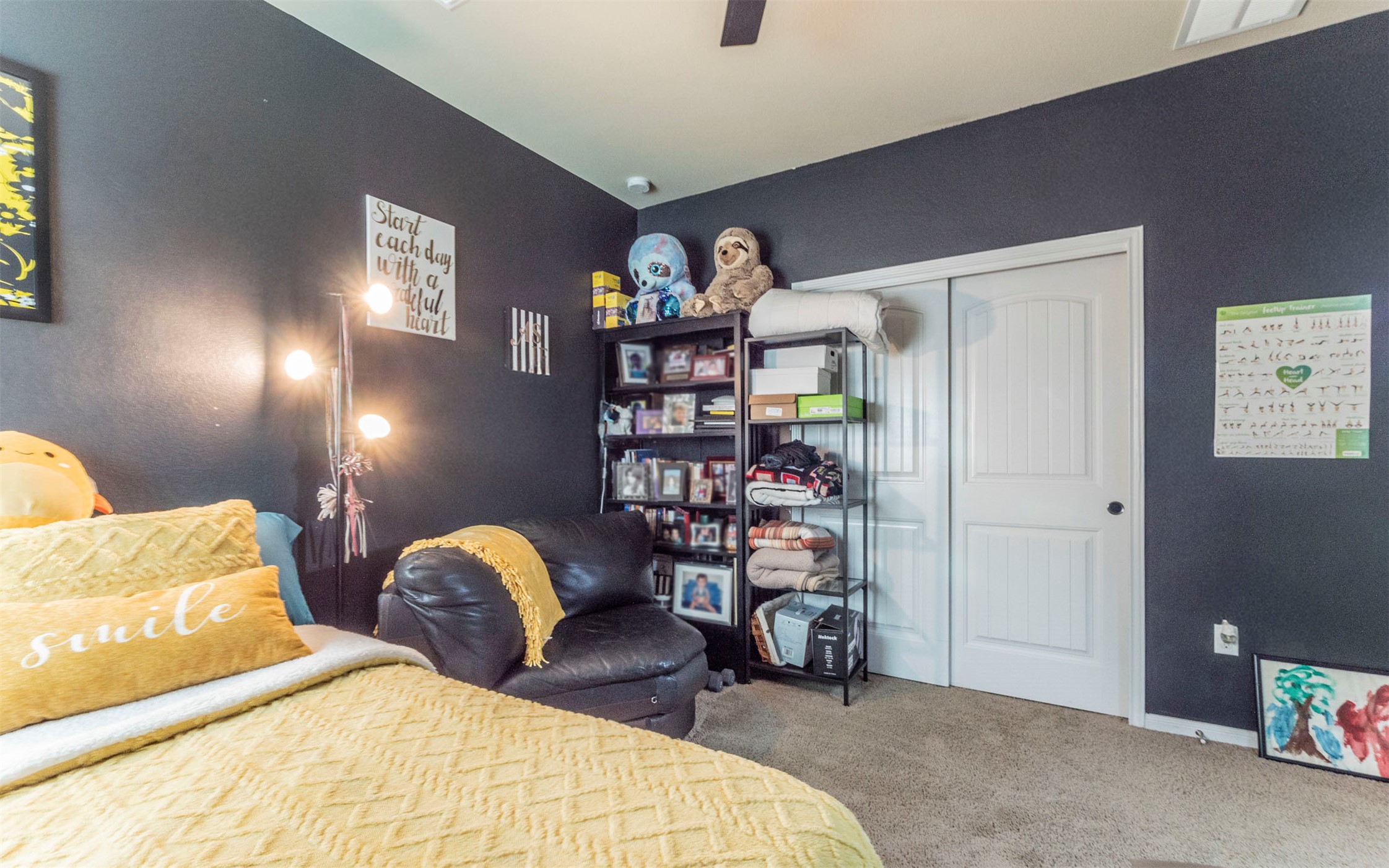 1714 Deodara Drive Cedar Park, TX 78613 - Photo 31 of 37 a bedroom with bed and a window