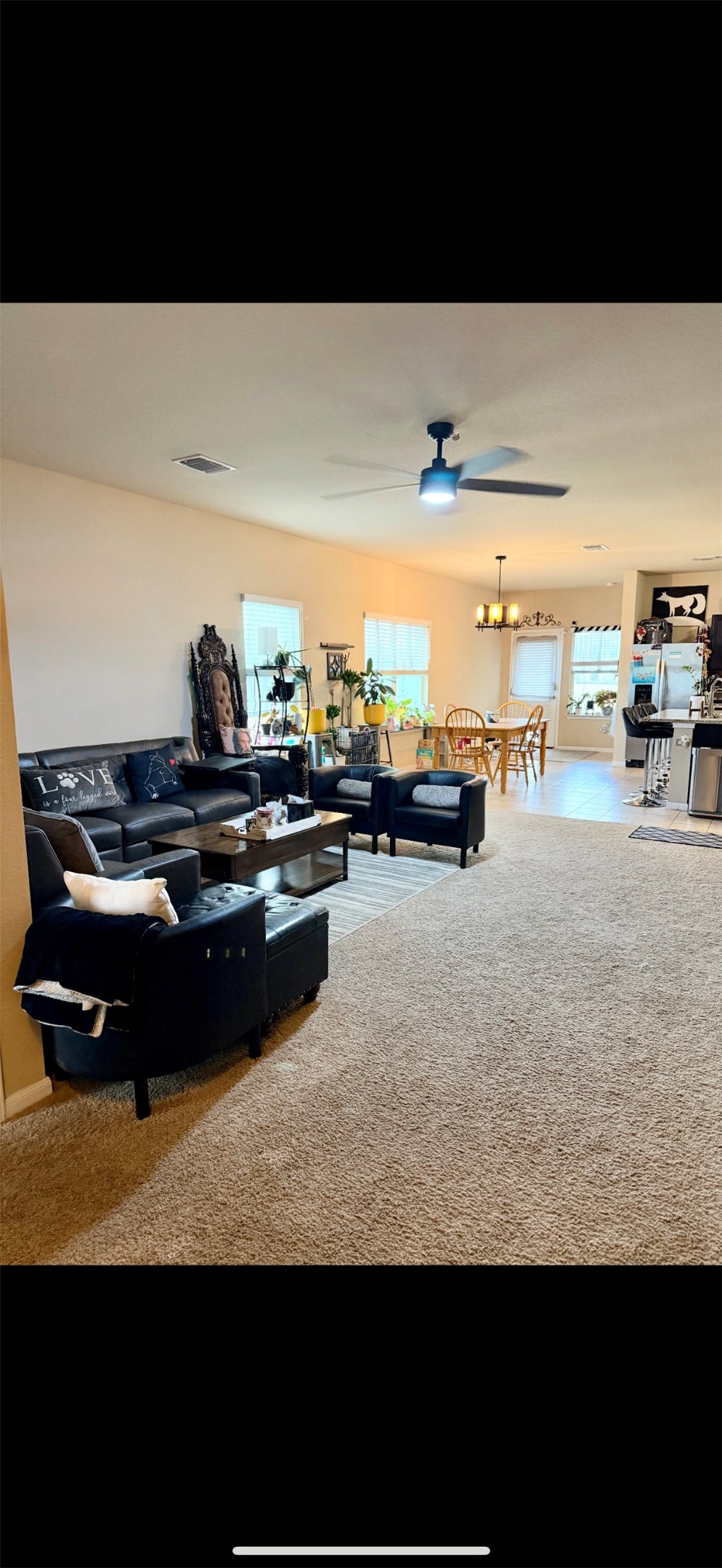 1714 Deodara Drive Cedar Park, TX 78613 - Photo 8 of 37 a living room with furniture and a flat screen tv