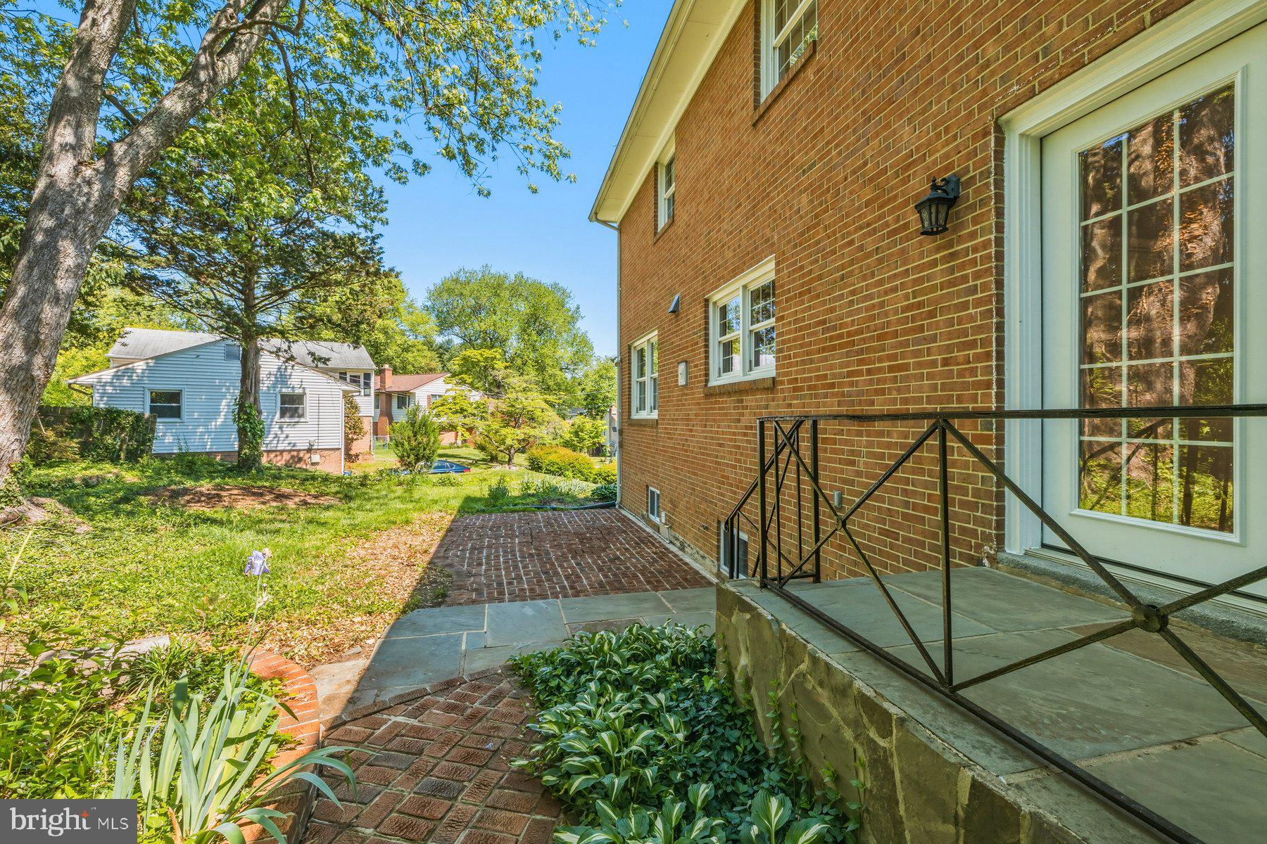1108 Tiffany Road Silver Spring, MD 20904 - Photo 38 of 40 Rear brick patio