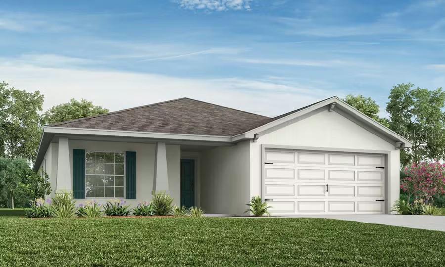 1632 Astrid Road Davenport, FL 33837 - Photo 1 of 1 front view of house with a yard