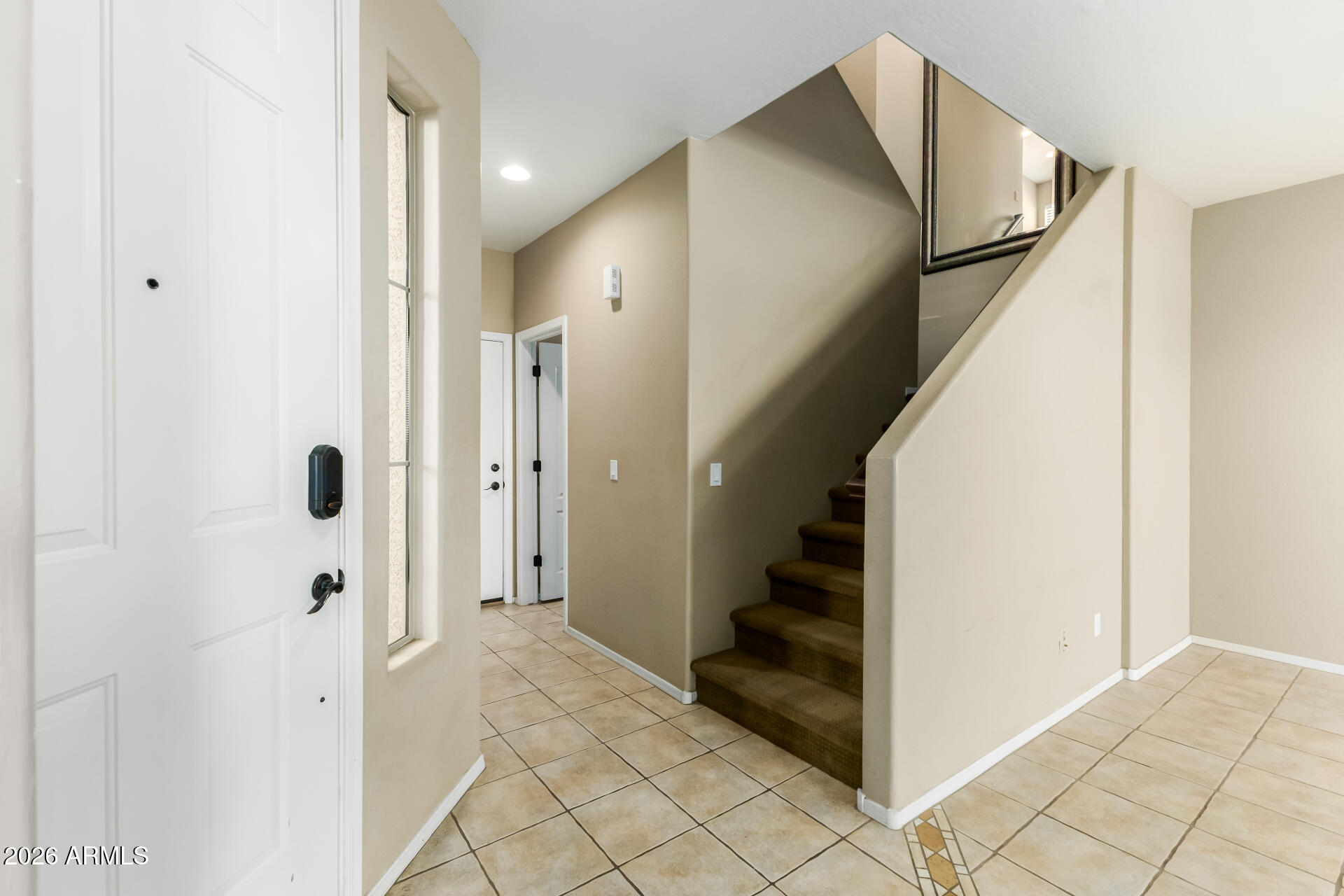 5415 East McKellips Road, Unit 106 Mesa, AZ 85215 - Photo 20 of 45 a view of an entryway with staircase