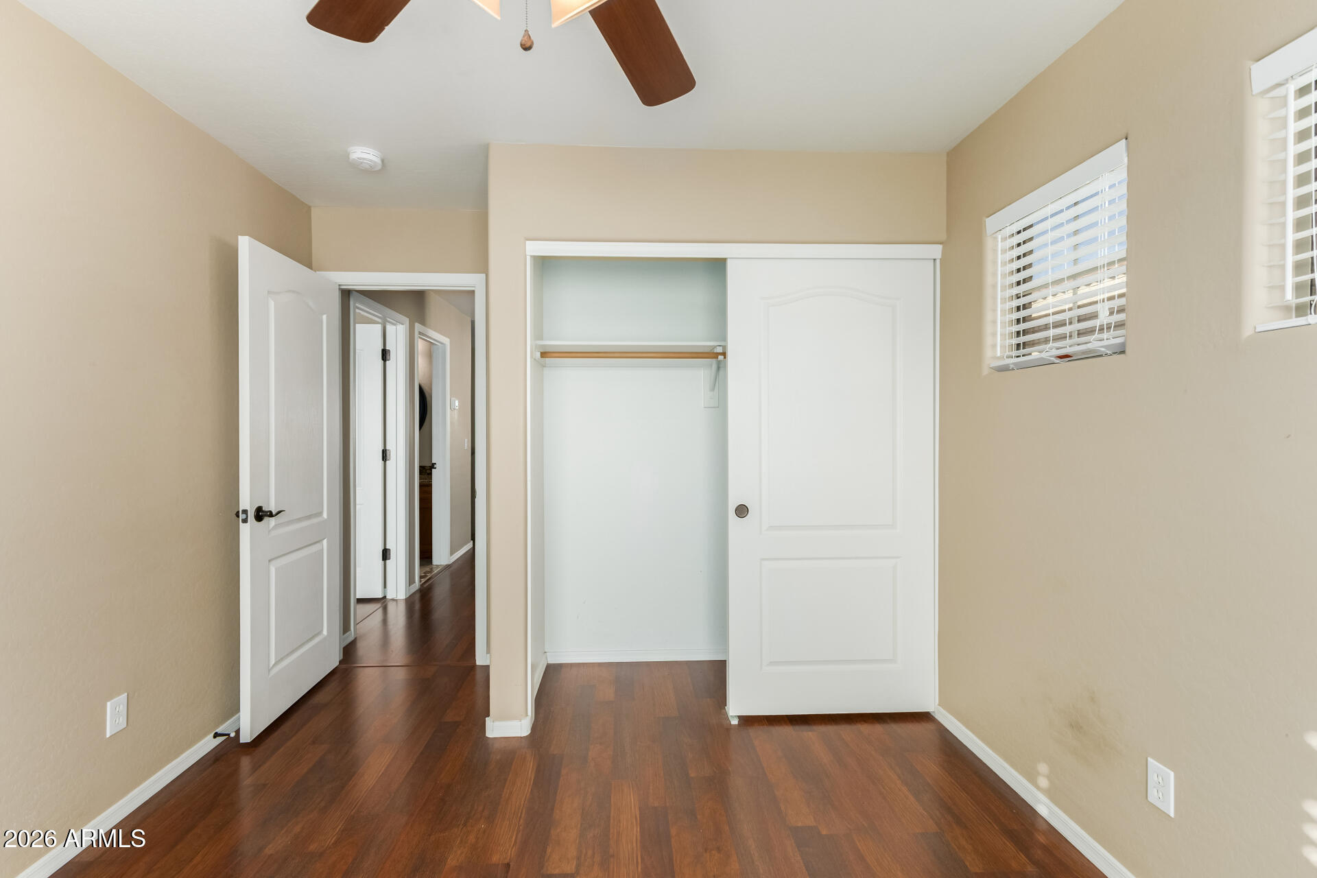 5415 East McKellips Road, Unit 106 Mesa, AZ 85215 - Photo 29 of 45 wooden floor in an empty room