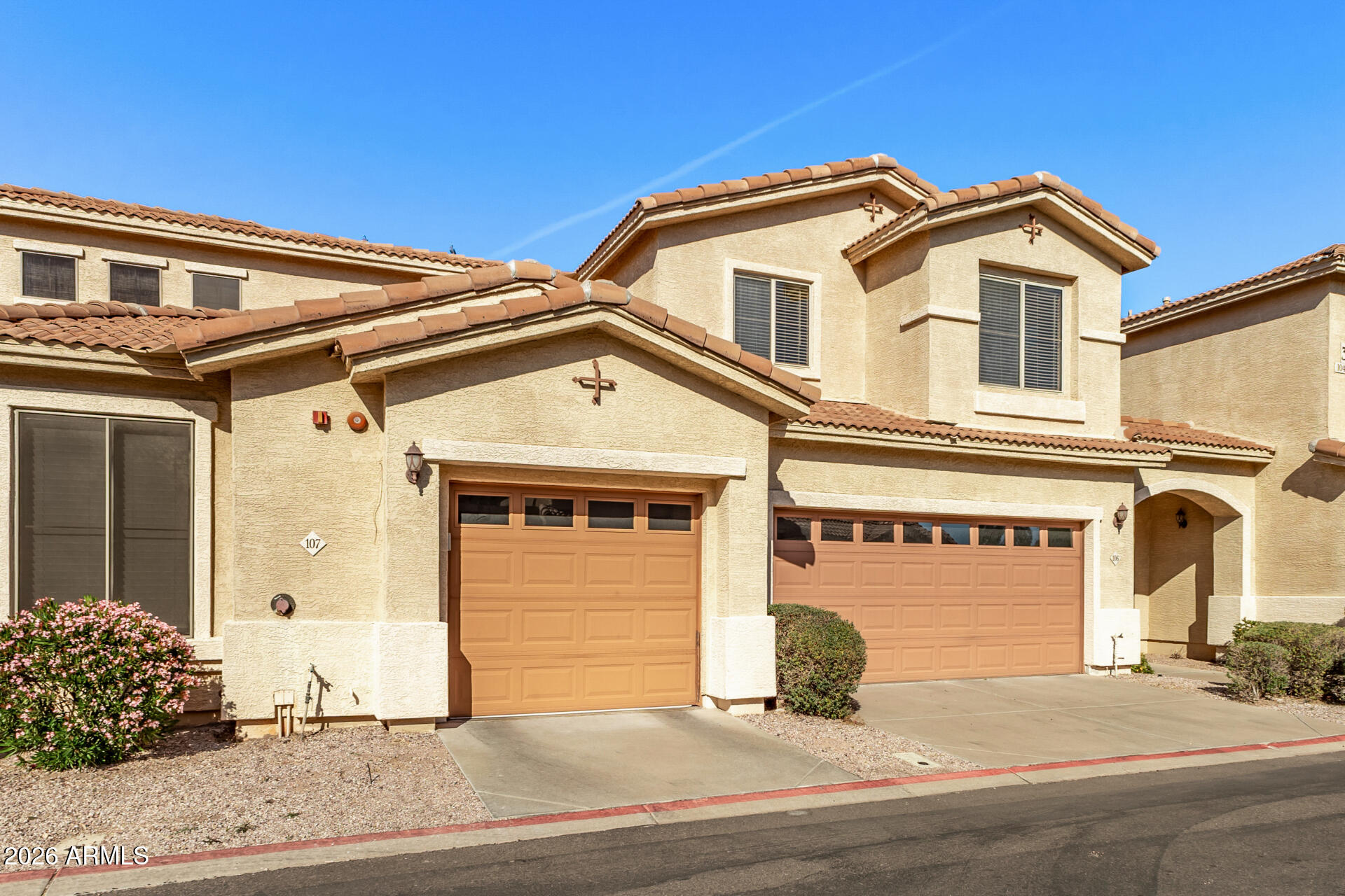 5415 East McKellips Road, Unit 106 Mesa, AZ 85215 - Photo 3 of 45 a view of a house with a outdoor space