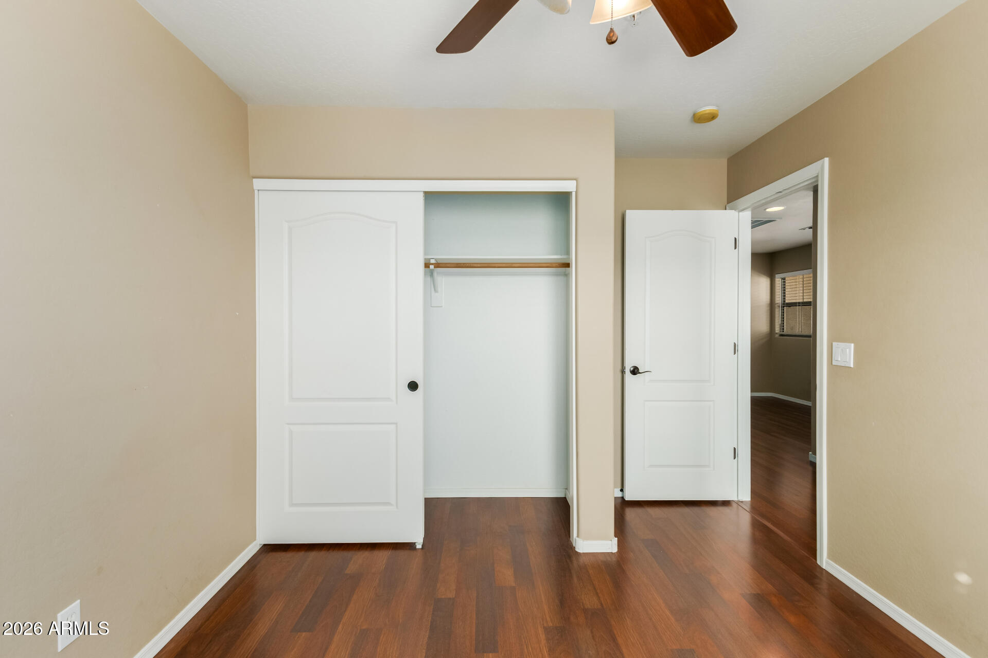 5415 East McKellips Road, Unit 106 Mesa, AZ 85215 - Photo 31 of 45 wooden floor in an empty room