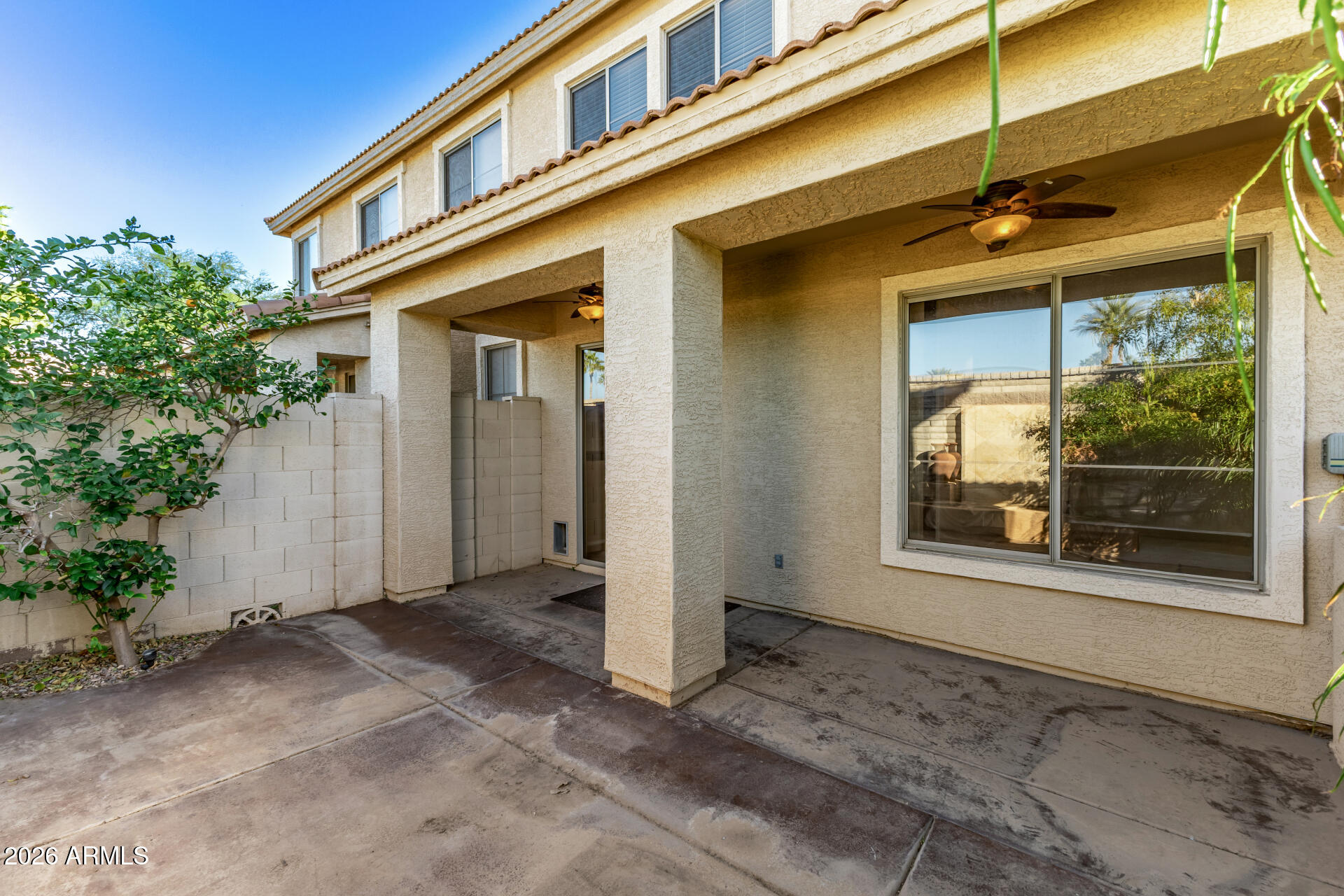 5415 East McKellips Road, Unit 106 Mesa, AZ 85215 - Photo 36 of 45 a front view of a house with a empty space