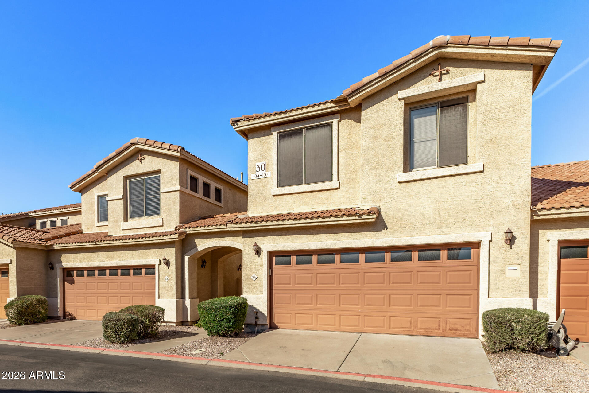 5415 East McKellips Road, Unit 106 Mesa, AZ 85215 - Photo 5 of 45 a view of a house with a parking space