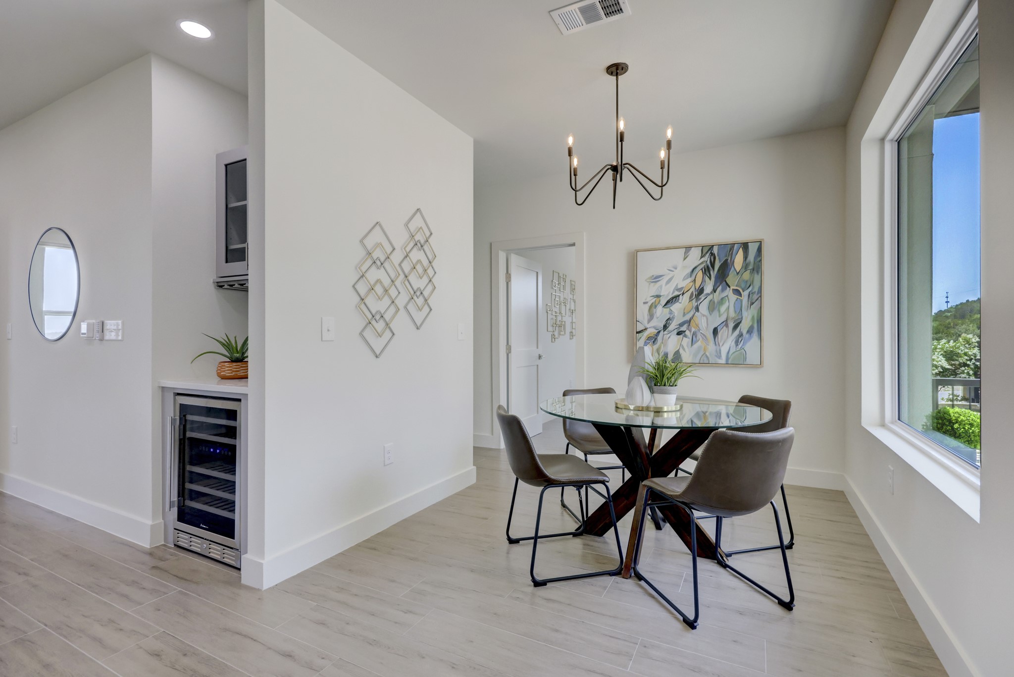 4300 Mansfield Dam Road, Unit 1221 Austin, TX 78734 - Photo 10 of 38 VIEW INTO DINING AREA AND TWO GUEST BEDROOMS ON THIS SIDE OF THE CONDO.