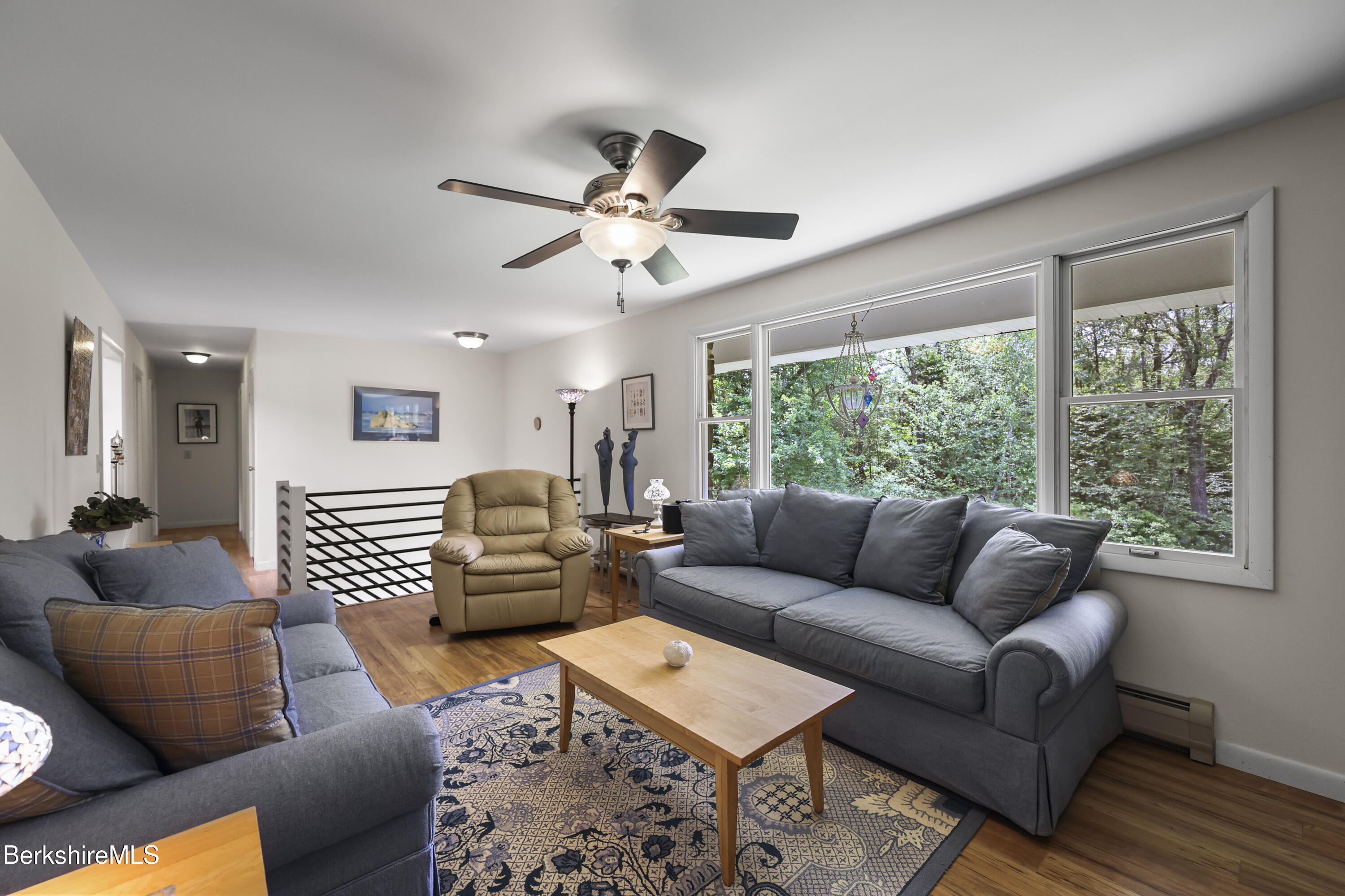 4 Birch Hill Road Peru, MA 01235 - Photo 14 of 76 a living room with furniture and a large window