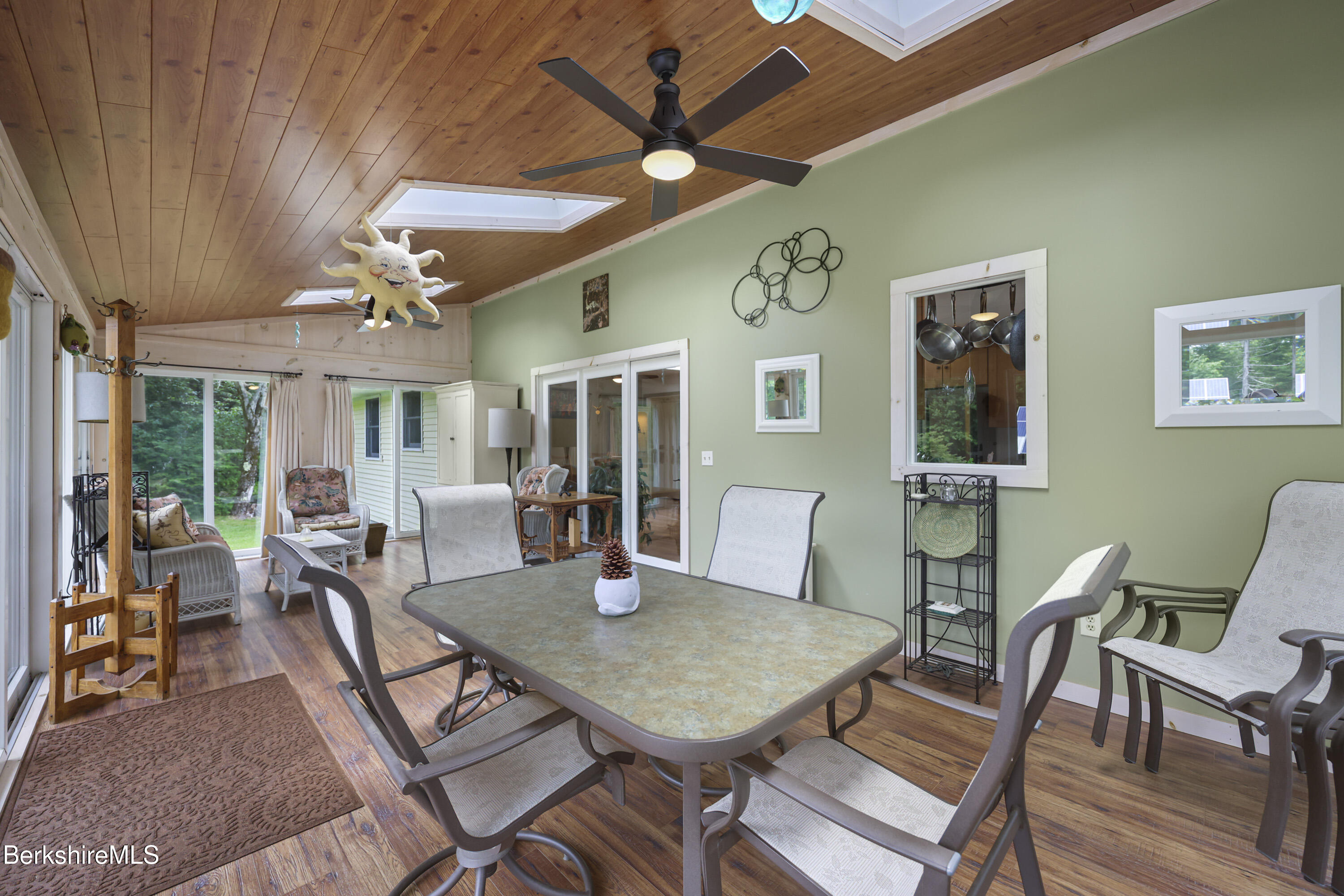 4 Birch Hill Road Peru, MA 01235 - Photo 28 of 76 a view of a dining room with furniture window and wooden floor