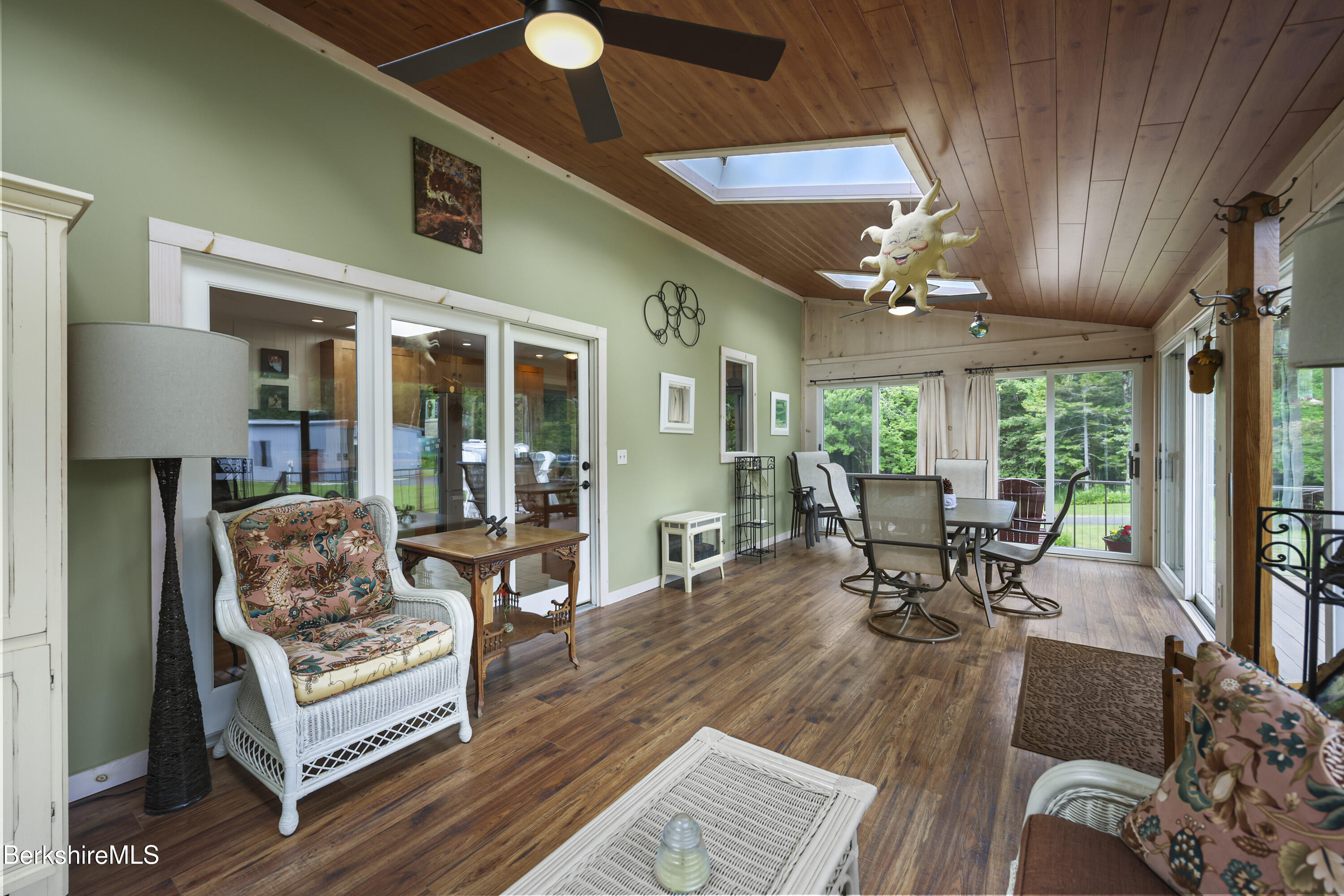 4 Birch Hill Road Peru, MA 01235 - Photo 30 of 76 a living room with furniture and a table