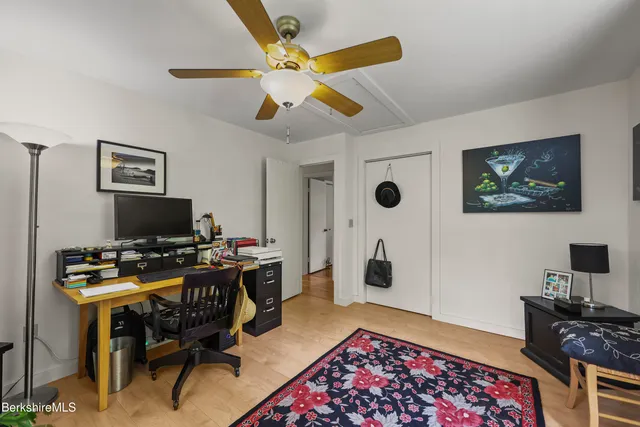 a room with storage and utility