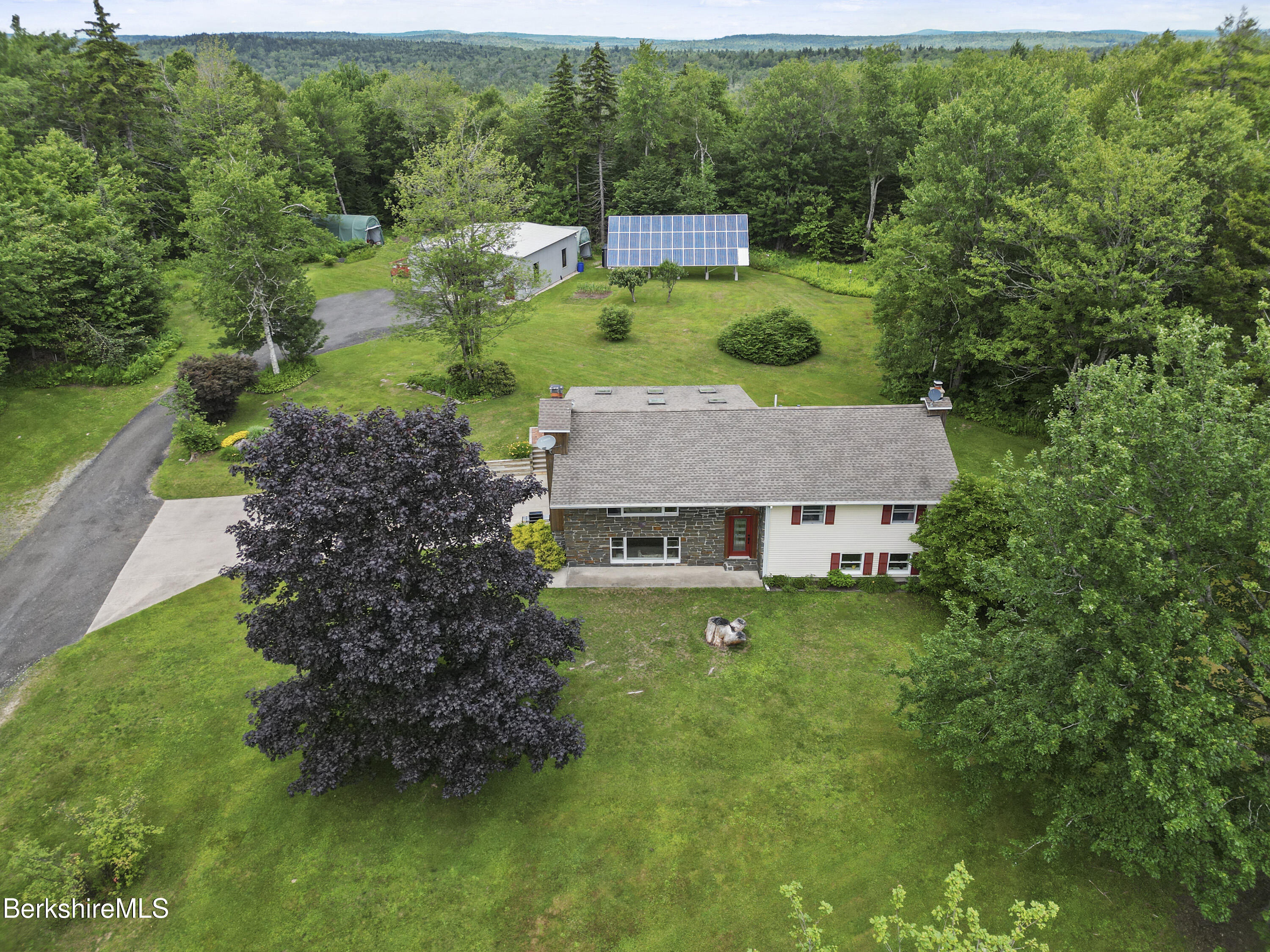 4 Birch Hill Road Peru, MA 01235 - Photo 70 of 76 900 Aerial View
