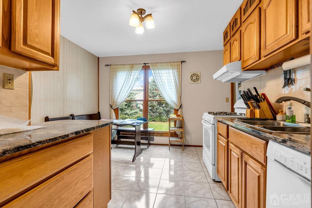 13 Eardley Road Edison, NJ 08817 - Photo 6 of 35 a kitchen with a sink a counter top space and cabinets