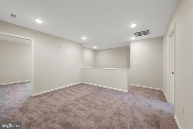 a view of empty room