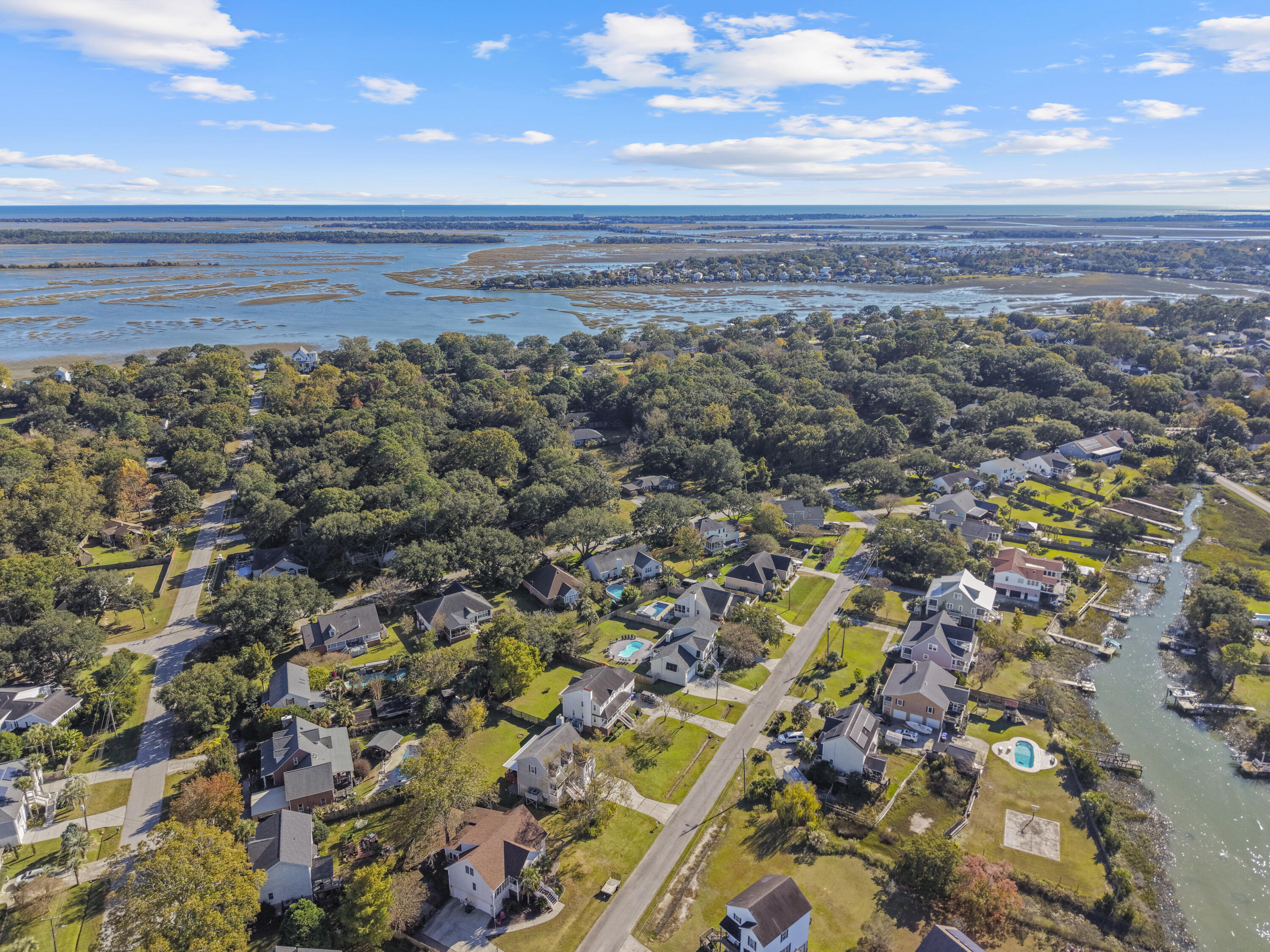 1427 Battle Ground Road Charleston, SC 29412 - Photo 60 of 60 Aerial Overhead