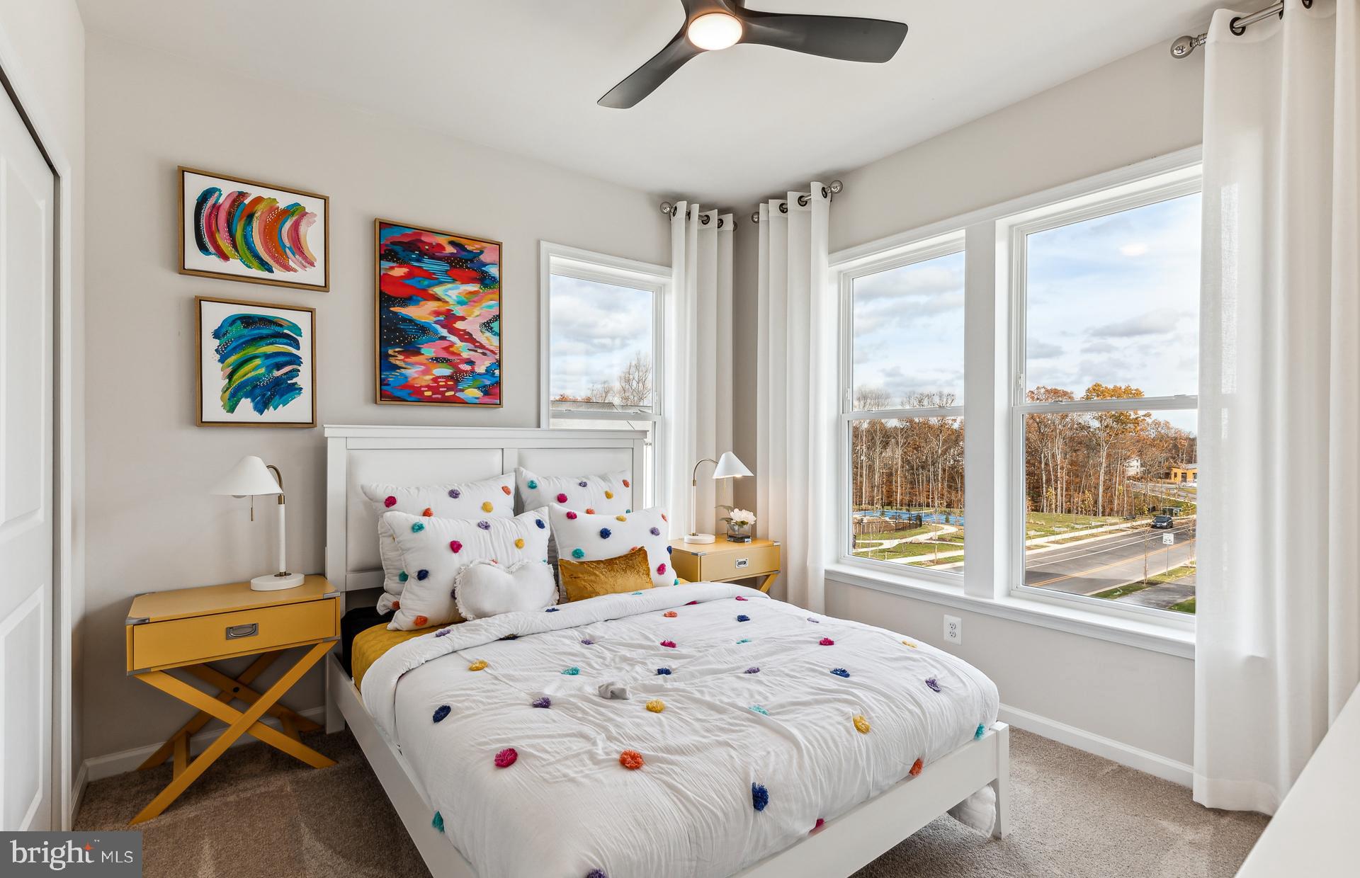 42841 Exeter Spg Terrace Leesburg, VA 20176 - Photo 10 of 38 a bedroom with bed and wooden floor