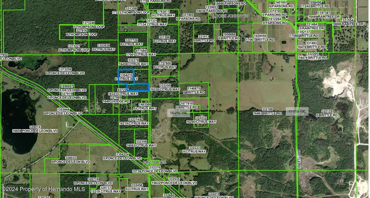 0 Citrus Way Brooksville, FL 34614 - Photo 15 of 19 a bird view