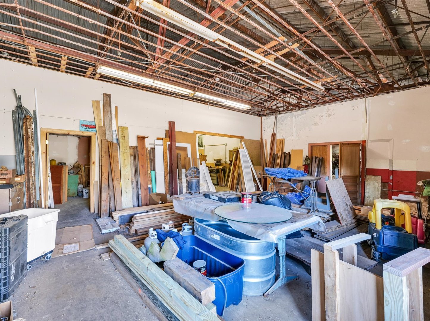 121 Neal Drive, Unit 1 Rantoul, IL 61866 - Photo 15 of 30 a view of a room with gym equipment
