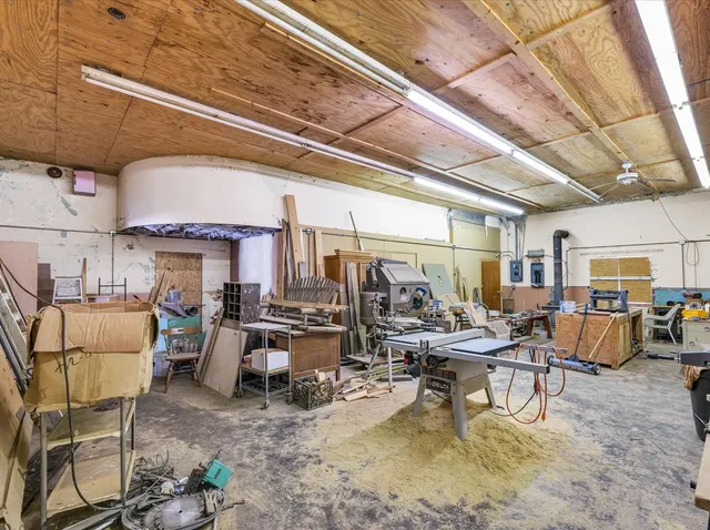 a view of storage and utility room