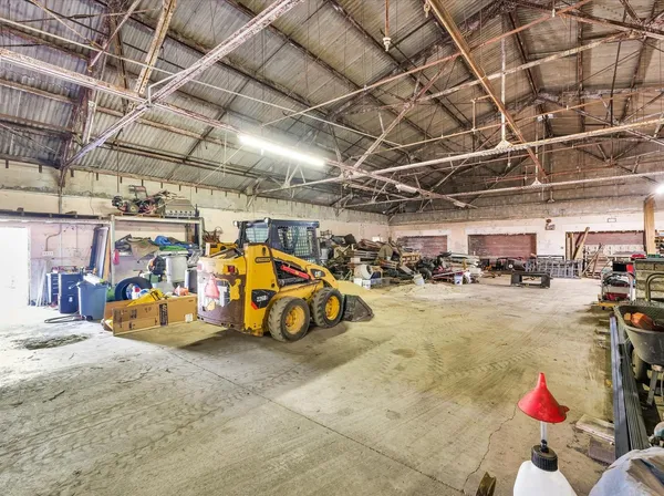 a view of storage and utility room