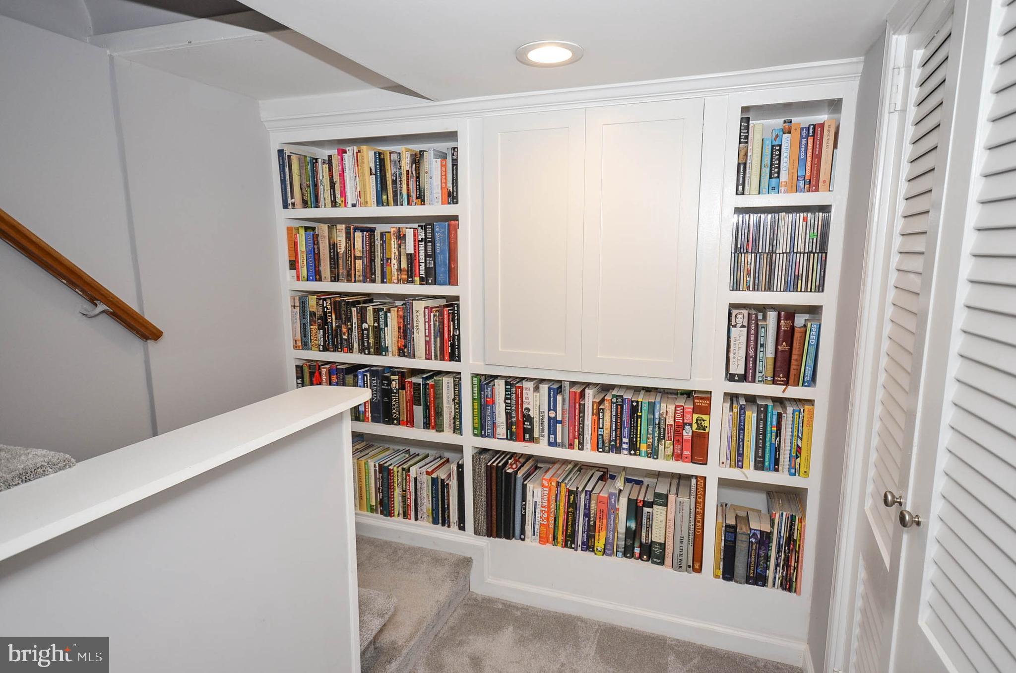 9912 Capitol View Avenue Silver Spring, MD 20910 - Photo 21 of 35 Built-in shelves for books, toys, photos, and more