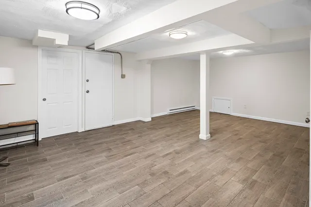 a view of empty room