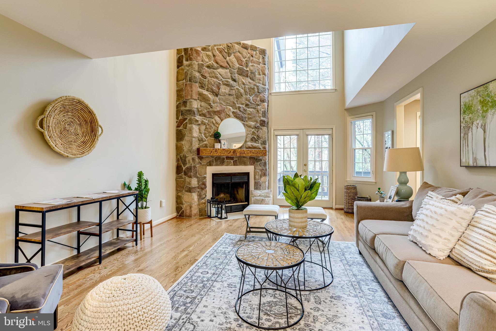 1514 Deer Point Way Reston, VA 20194 - Photo 5 of 81 Reclaimed Wood Hearth - 2 Story Windows