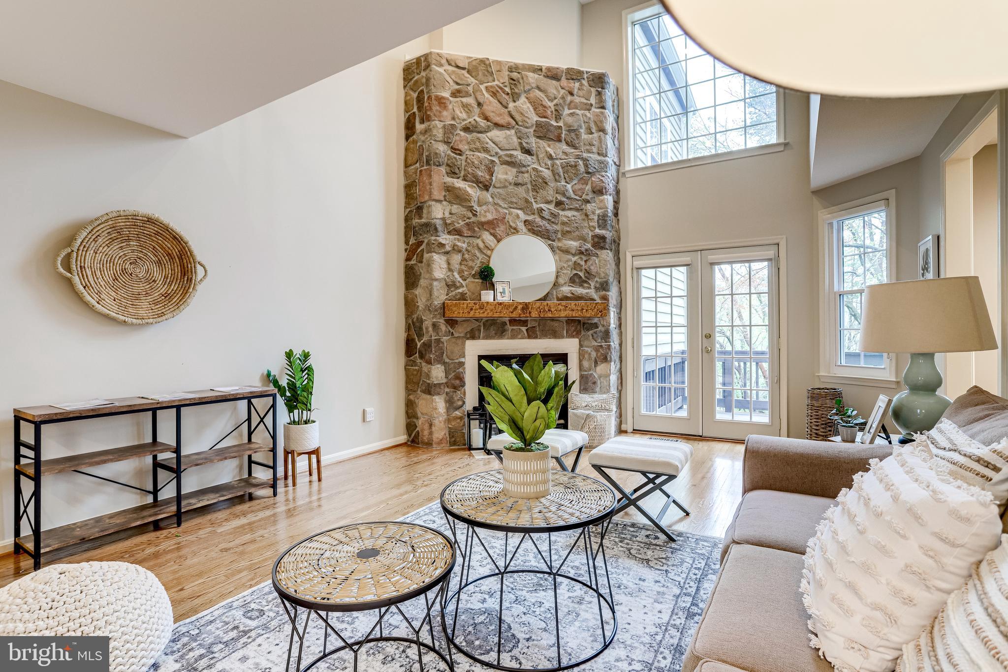 1514 Deer Point Way Reston, VA 20194 - Photo 6 of 81 Hardwood floors & French Doors to rear deck