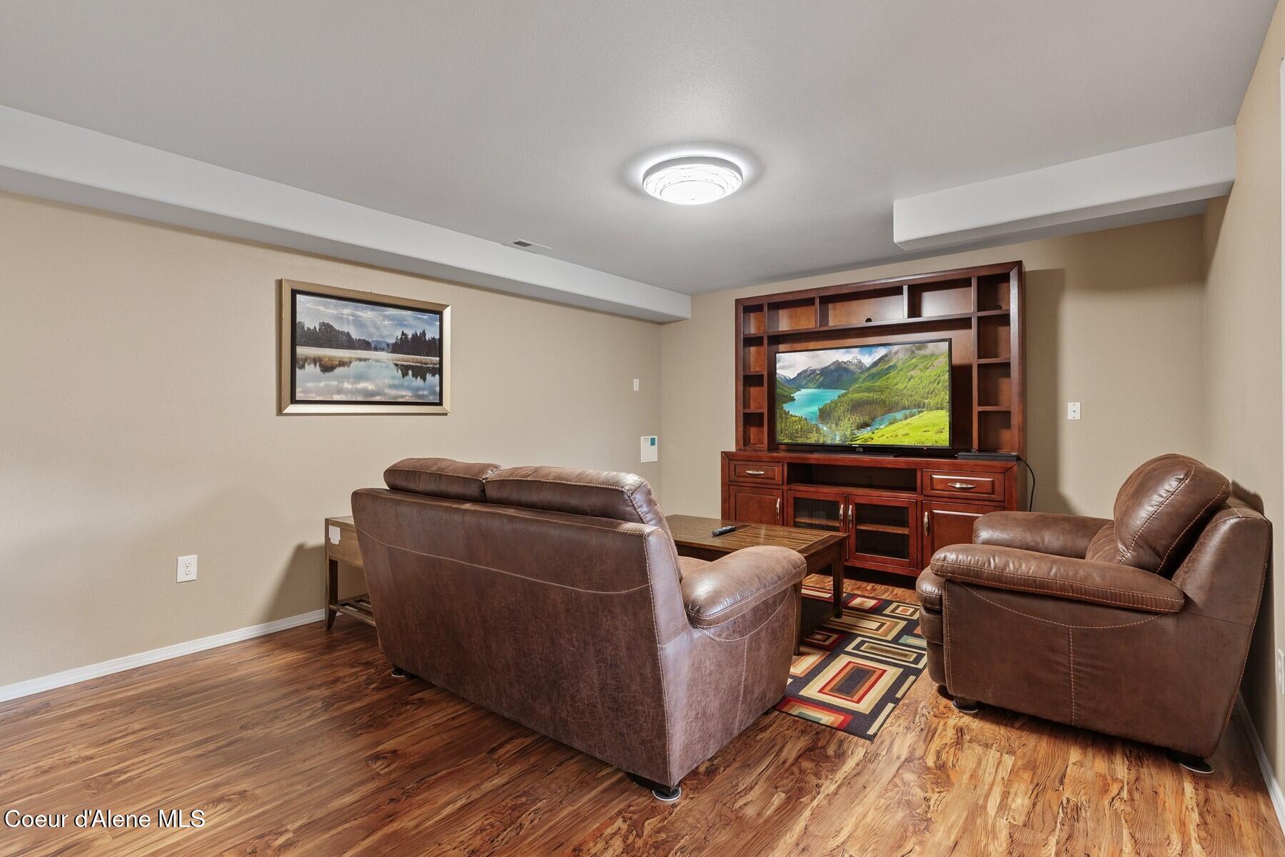 3700 East Fernan Hill Road Coeur D'Alene, ID 83814 - Photo 25 of 48 Lower Level Media Room