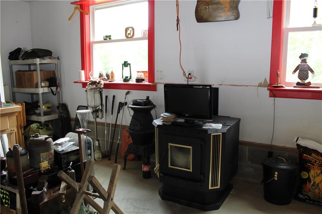 89 Pineo Point Road Harrington, ME 04643 - Photo 27 of 28 Pellet stove can heat the entire...