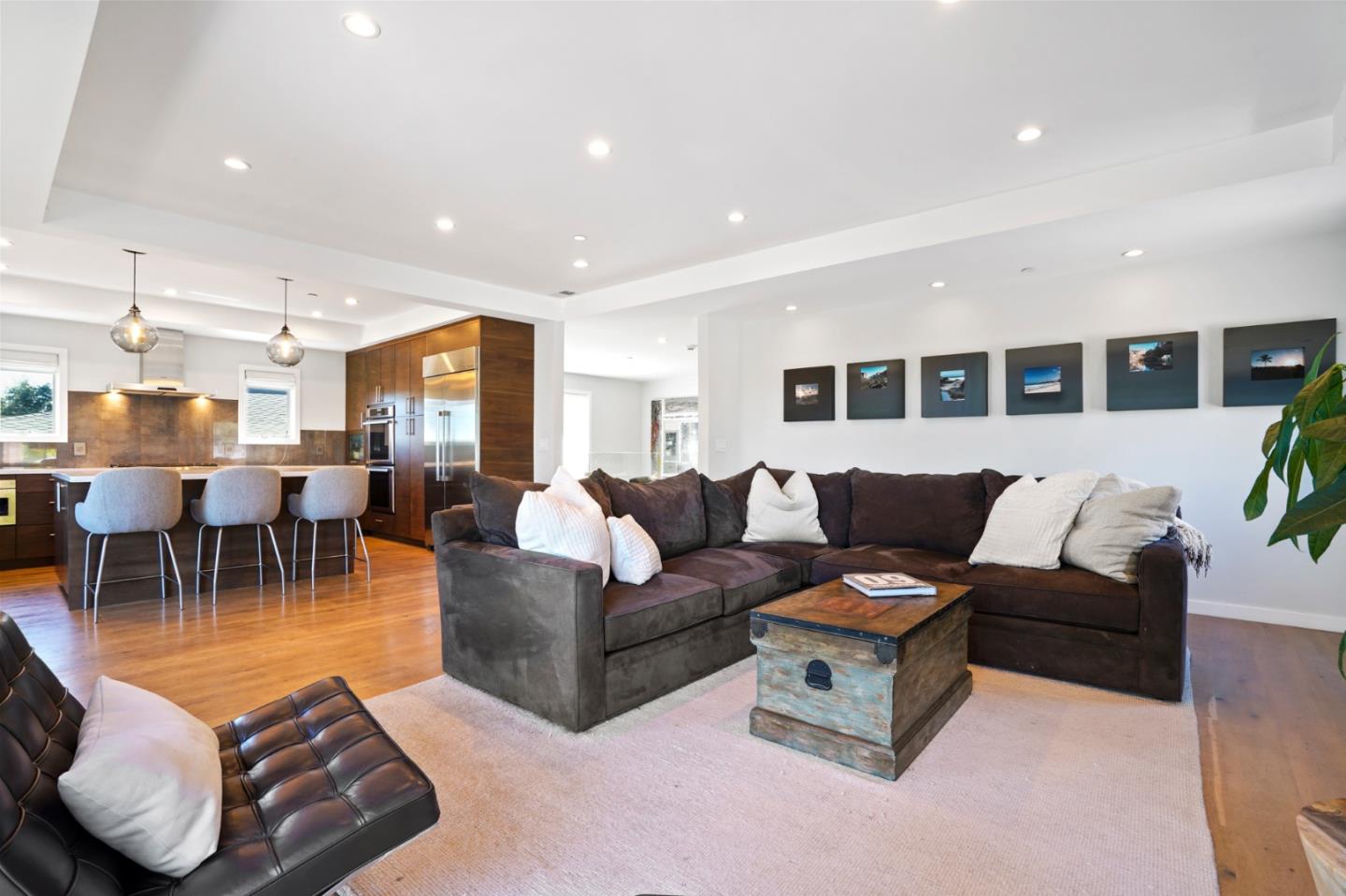 313 Oakview Drive San Carlos, CA 94070 - Photo 20 of 47 a living room with furniture and a table