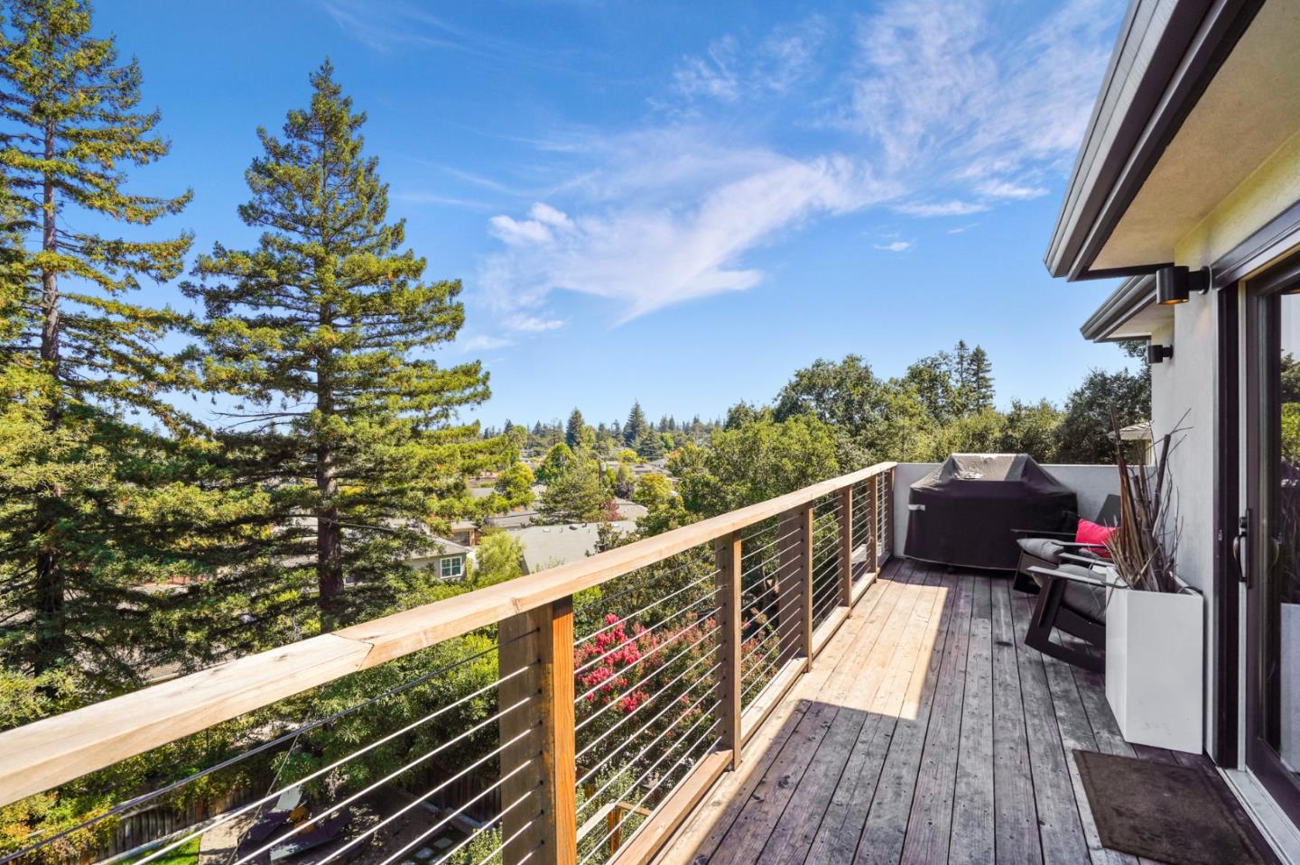 313 Oakview Drive San Carlos, CA 94070 - Photo 25 of 47 a view of balcony with furniture
