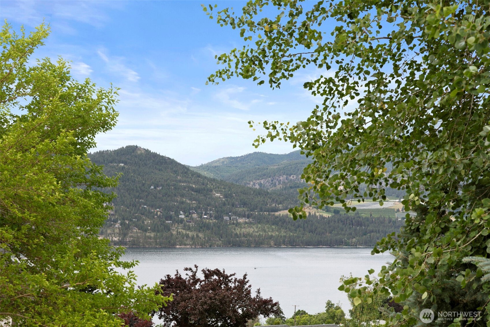756 Totem Pole Road Manson, WA 98831 - Photo 33 of 39 a view of a lake with a mountain