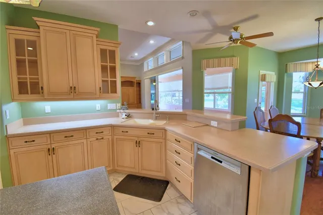 a bathroom with a shower and closet