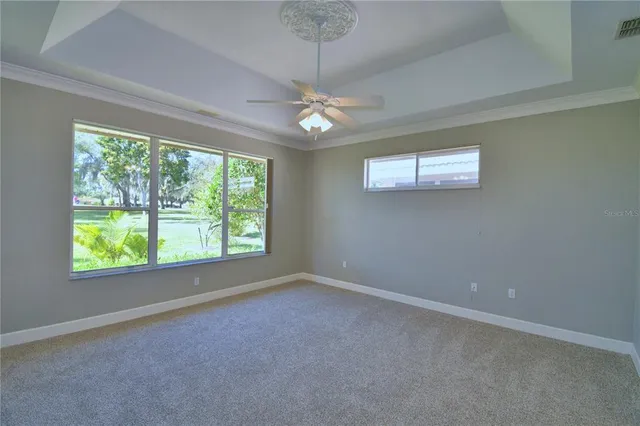 a view of a livingroom with a flat screen tv
