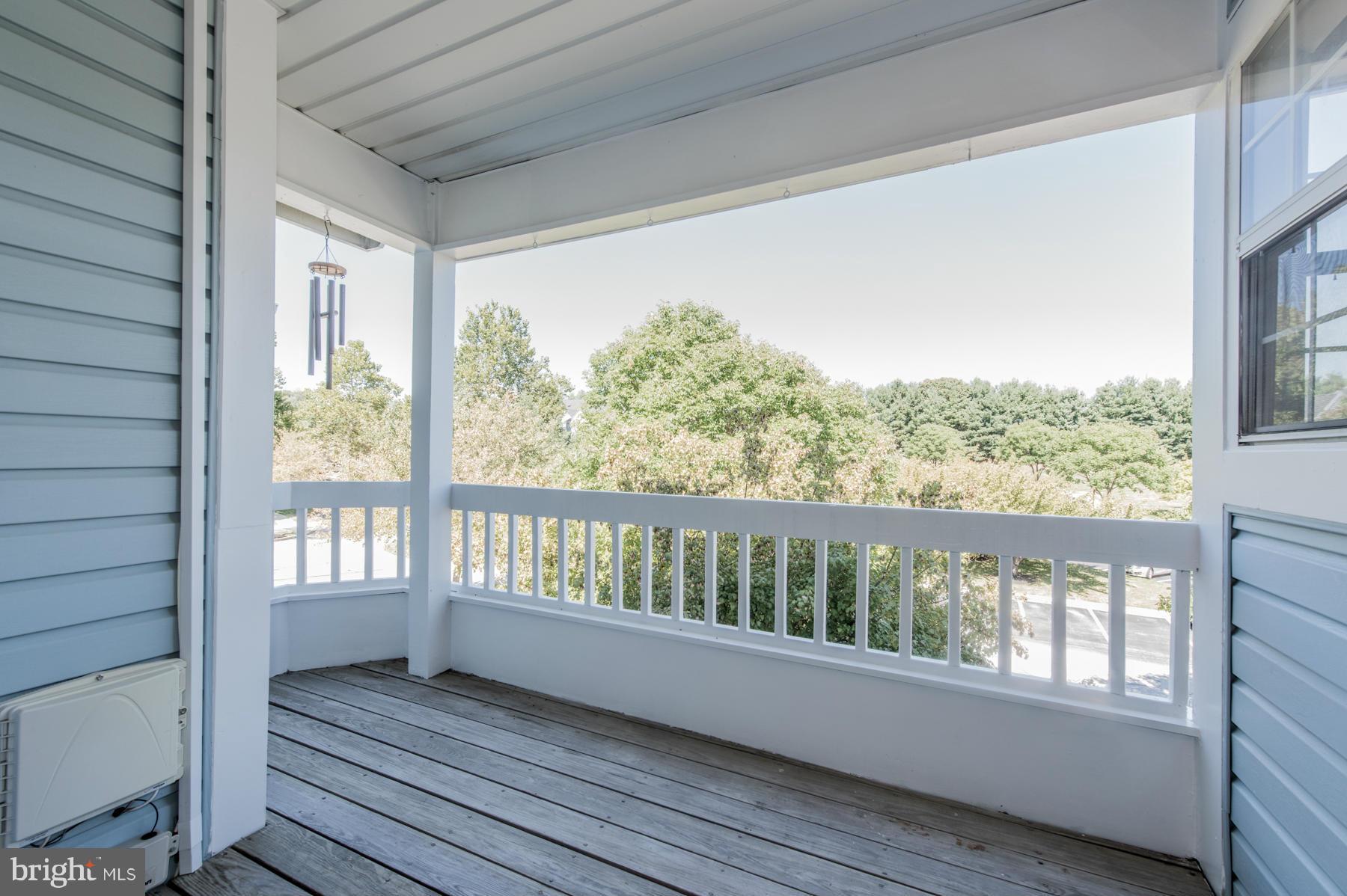 8355 Montgomery Run Road, Unit I Ellicott City, MD 21043 - Photo 19 of 19 Balcony