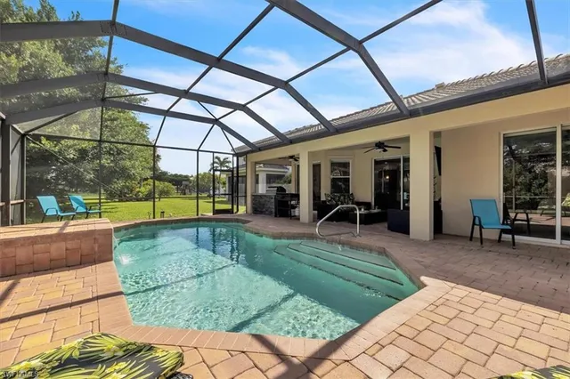 a view of a porch with a patio