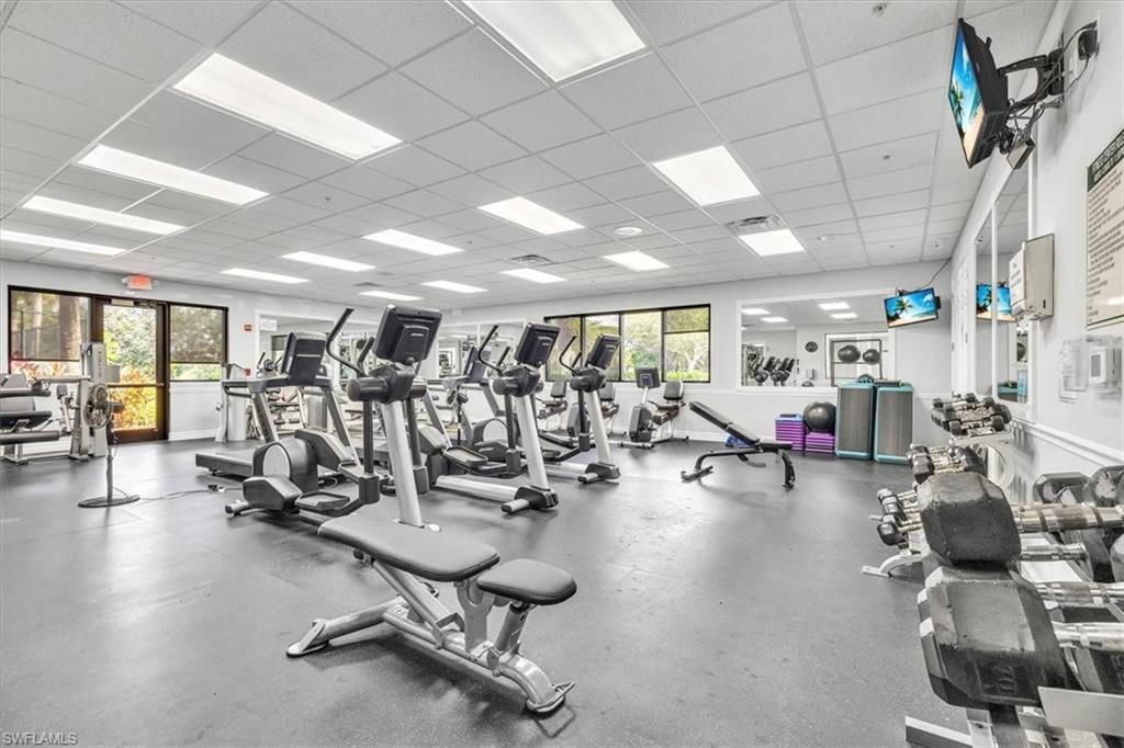 12914 Stone Tower Loop Fort Myers, FL 33913 - Photo 46 of 50 a view of a room with gym equipment